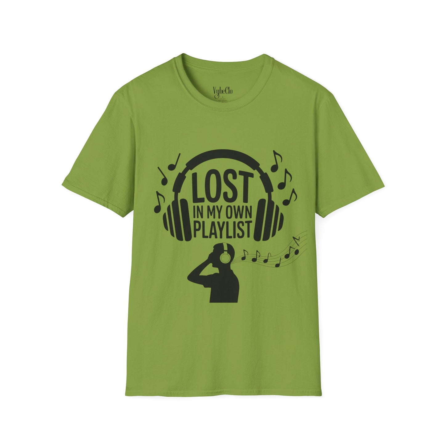 Lost in My Own Playlist T-Shirt, Music Lover Gift, Unisex Tee for Concerts, Birthday, Music Festivals, Casual Wear