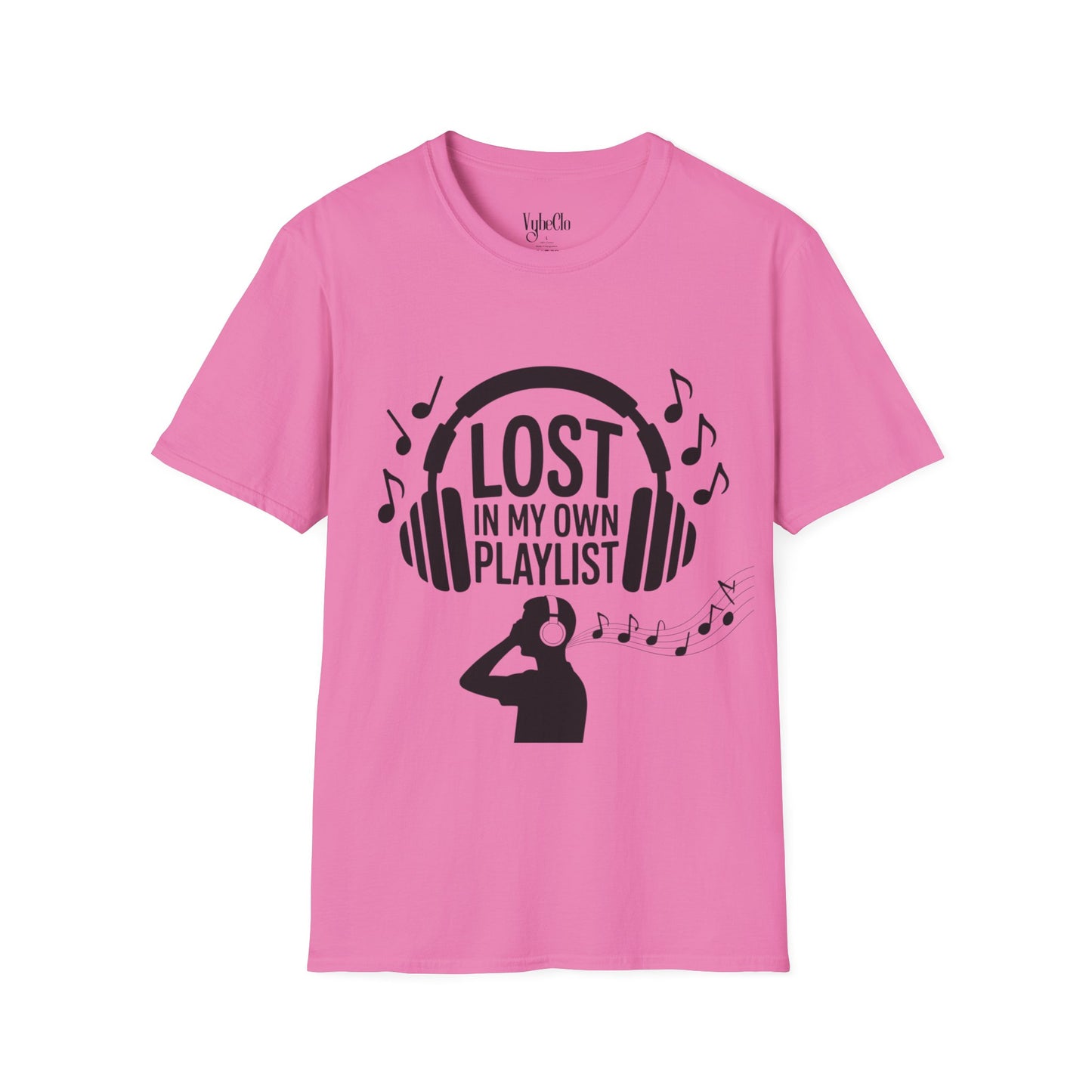 Lost in My Own Playlist T-Shirt, Music Lover Gift, Unisex Tee for Concerts, Birthday, Music Festivals, Casual Wear