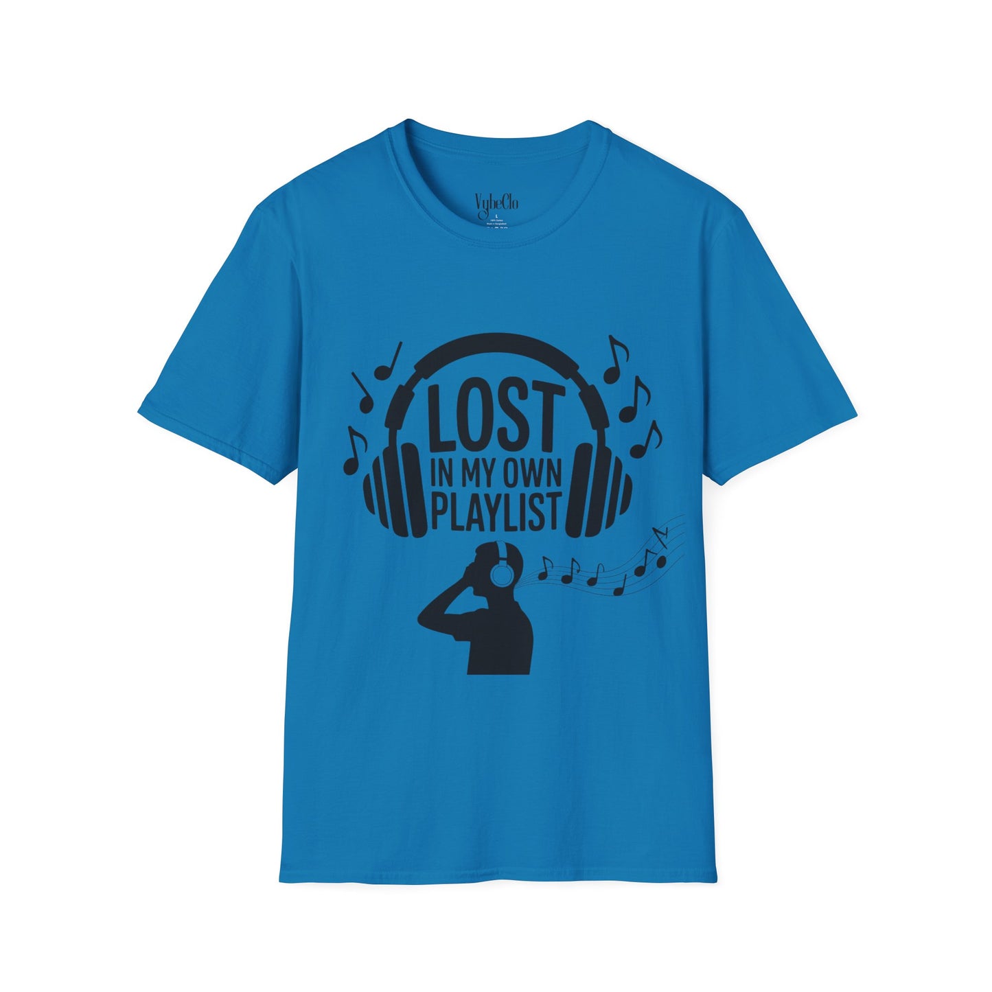 Lost in My Own Playlist T-Shirt, Music Lover Gift, Unisex Tee for Concerts, Birthday, Music Festivals, Casual Wear