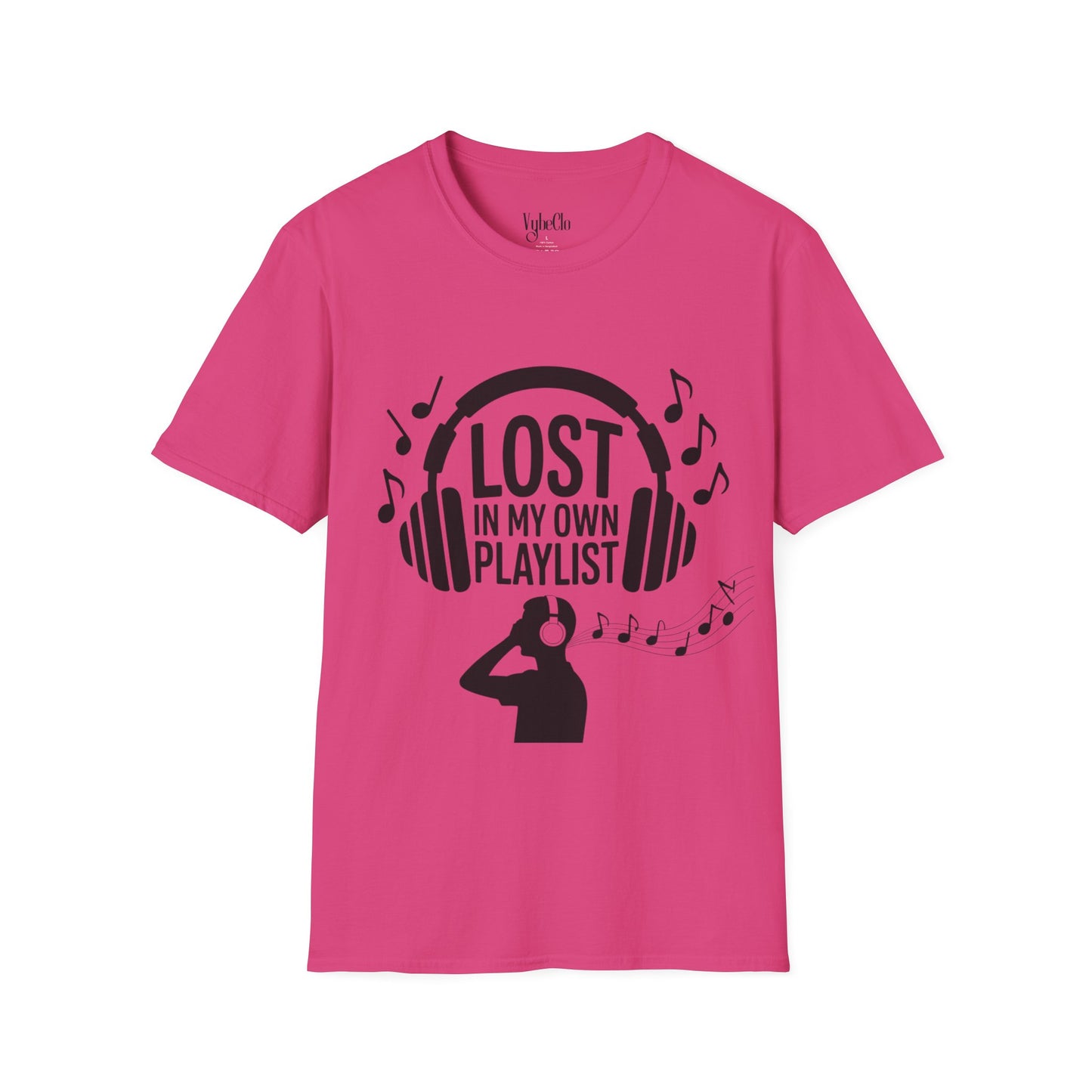 Lost in My Own Playlist T-Shirt, Music Lover Gift, Unisex Tee for Concerts, Birthday, Music Festivals, Casual Wear