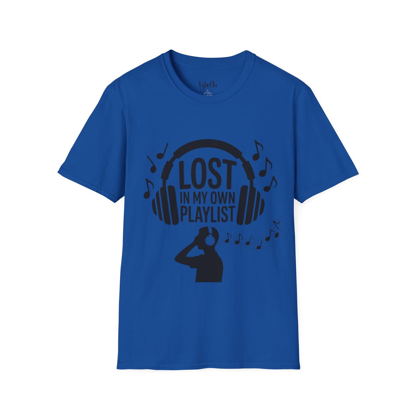 Lost in My Own Playlist T-Shirt, Music Lover Gift, Unisex Tee for Concerts, Birthday, Music Festivals, Casual Wear