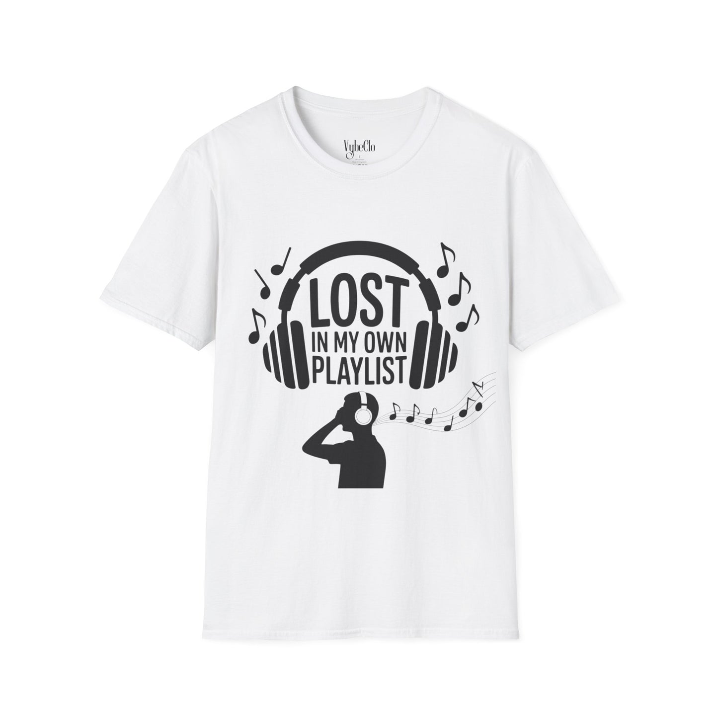 Lost in My Own Playlist T-Shirt, Music Lover Gift, Unisex Tee for Concerts, Birthday, Music Festivals, Casual Wear