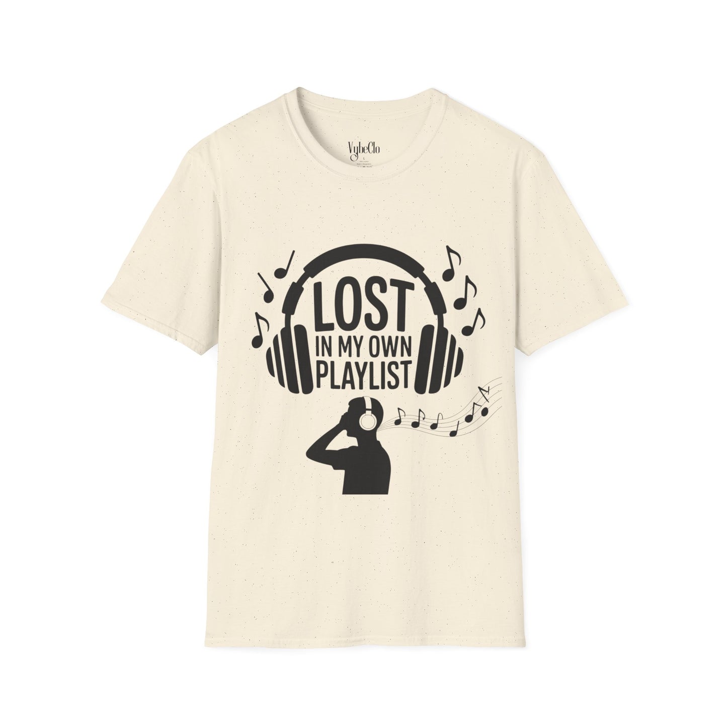 Lost in My Own Playlist T-Shirt, Music Lover Gift, Unisex Tee for Concerts, Birthday, Music Festivals, Casual Wear