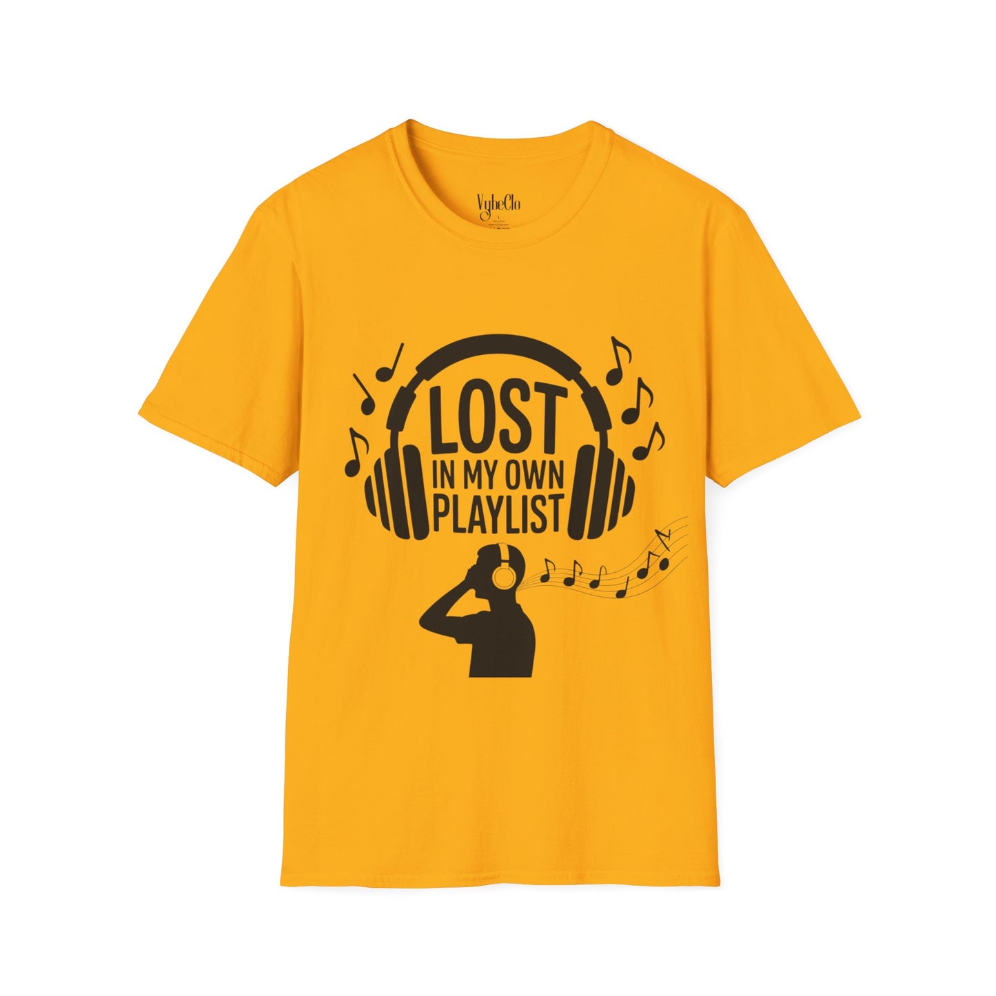 Lost in My Own Playlist T-Shirt, Music Lover Gift, Unisex Tee for Concerts, Birthday, Music Festivals, Casual Wear