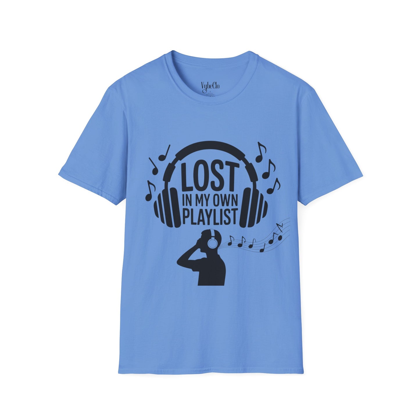 Lost in My Own Playlist T-Shirt, Music Lover Gift, Unisex Tee for Concerts, Birthday, Music Festivals, Casual Wear