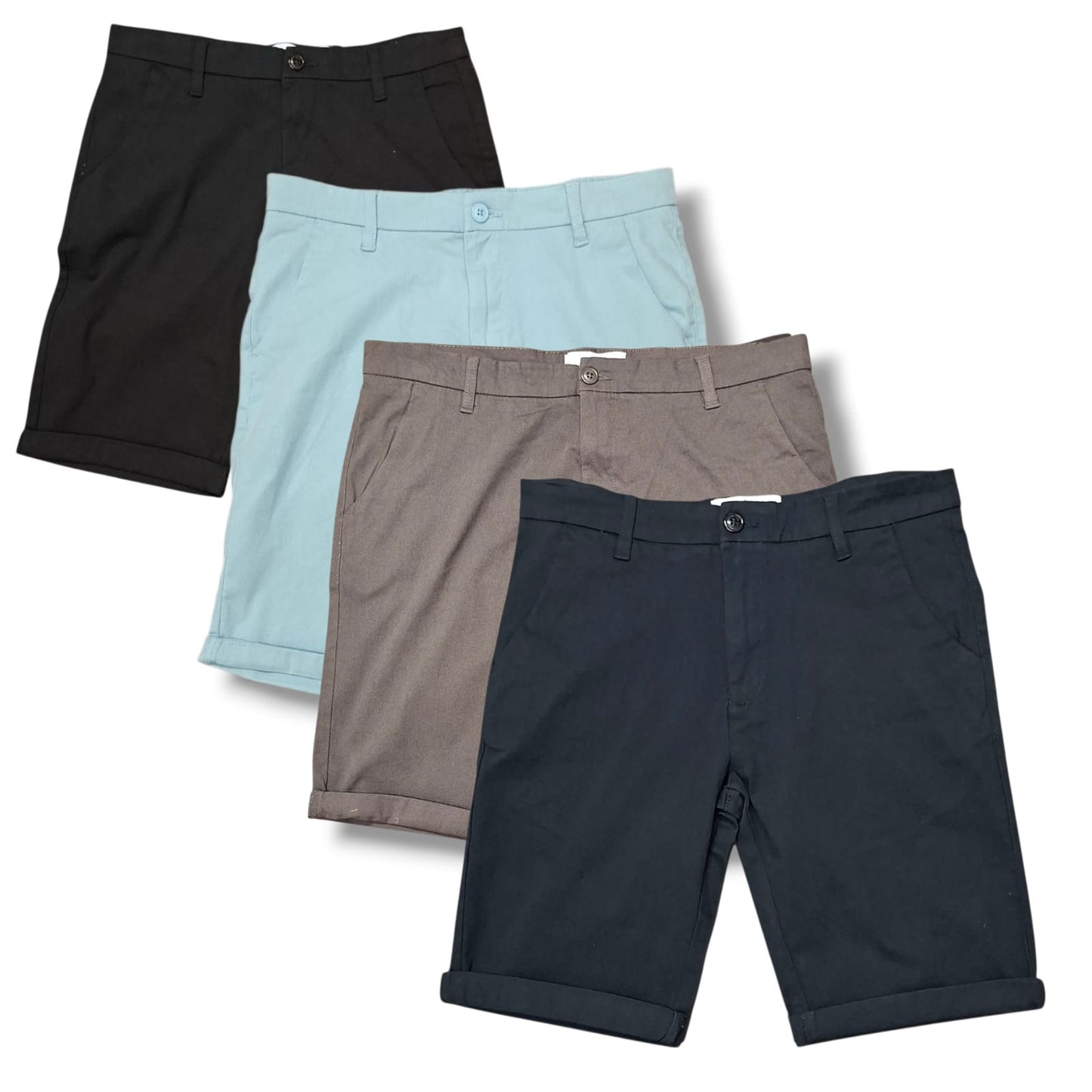 Men's Flat Front Chino Shorts